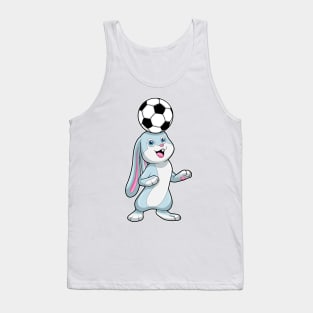 Rabbit Soccer player Soccer ball Tank Top